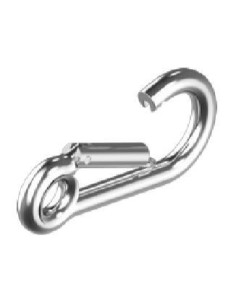 RVS Karabijnhaak met oog 11x120mm | Shipsworld