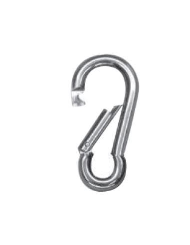 RVS Karabijnhaak 8x80 mm U-Hardware | Shipsworld